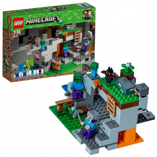 La Caverna Dello Zombie Minecraft - Lego