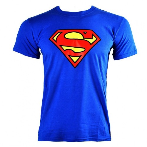 T-shirt Superman blu