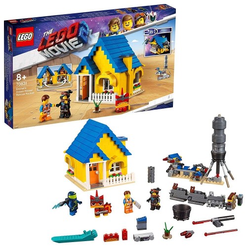 LEGO Movie 2 - La casa dei sogni/Razzo di soccorso di Emmet, 70831