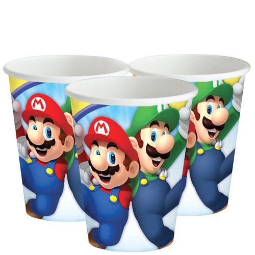 Bicchieri Super Mario Bros