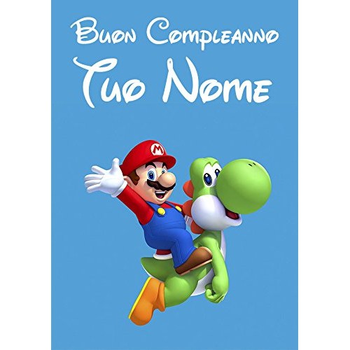 Cialda personalizzata Super Mario Bros
