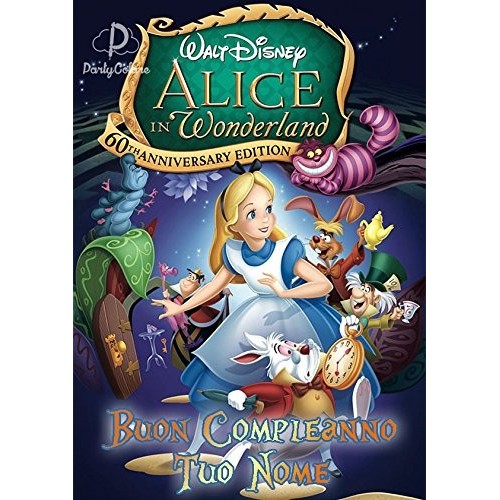 Cialda Alice in Wonderland il film