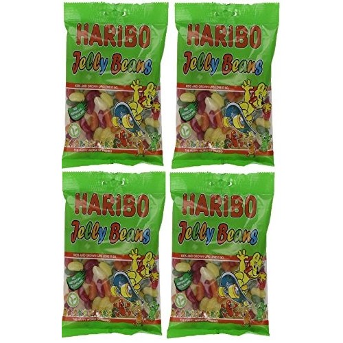 4 confezioni caramelle Haribo Jelly Beans
