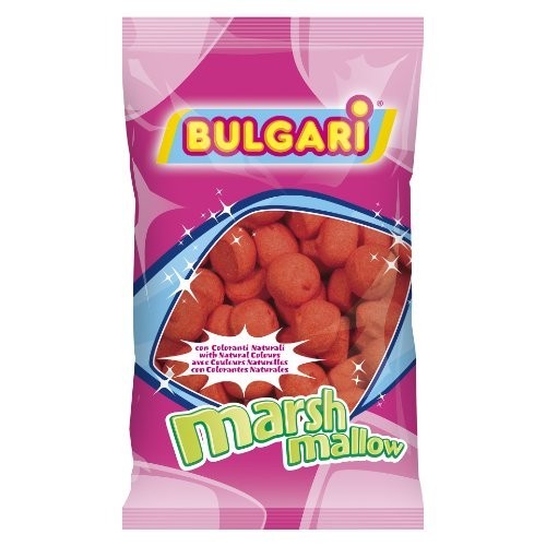Marshmallow palline rosse Bulgari, conf. da 900gr