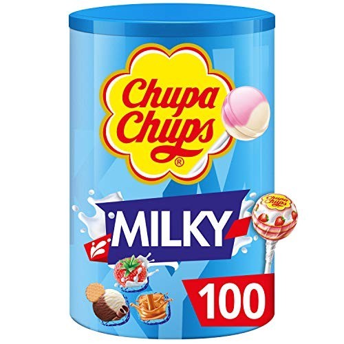 100 Chupa Chups panna, caramello e vaniglia