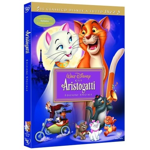 Film Gli Aristogatti in DVD, blue Ray e VHS