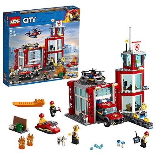 Modellino LEGO City Fire Caserma dei Pompieri