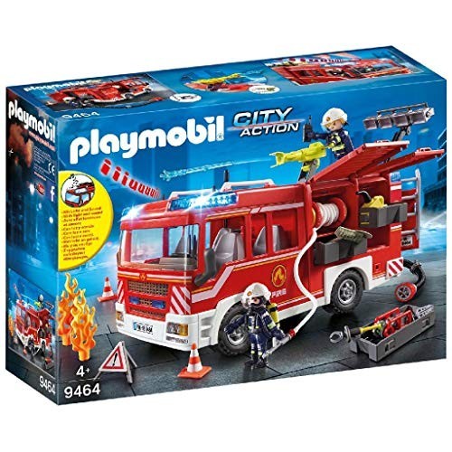 Playmobil modellino Autopompa dei Vigili del Fuoco, serie City Action