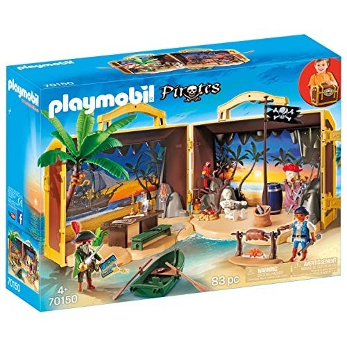 Gioco Playmobil - Isola dei Pirati portatile