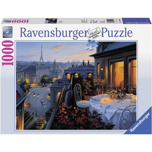 Puzzle Balcone a Parigi da 1000 Pezzi - Ravensburger