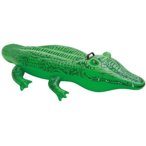 Cavalcabile Alligatore da 168 x 86 cm, materassino gonfiabile