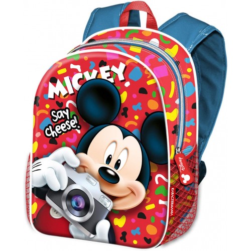 Zainetto Mikey Mouse per la scuola "Say Cheese"