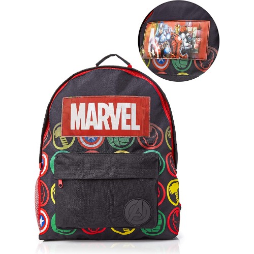 ✔ Cartella per la scuola Marvel Avengers con stampe oleografiche