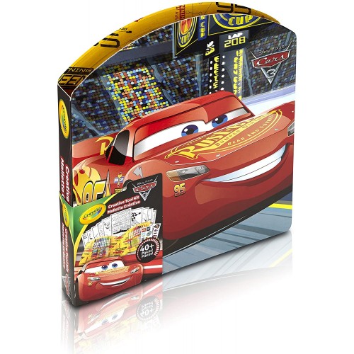 Valigetta Creativa Disney Cars 3 - Crayola, disegna e colora