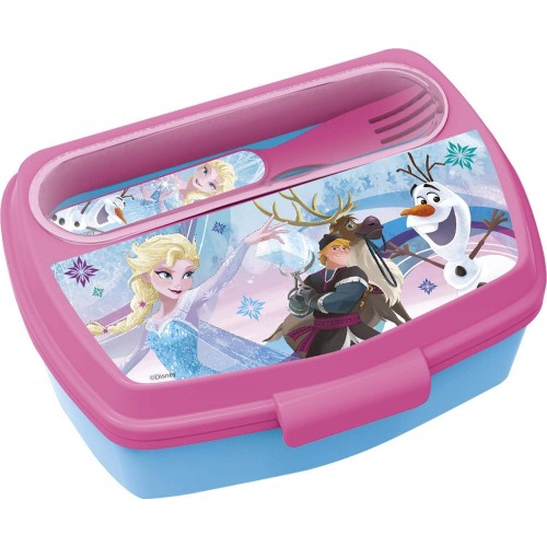 Portamerenda Frozen II Disney, contenitore lunch box