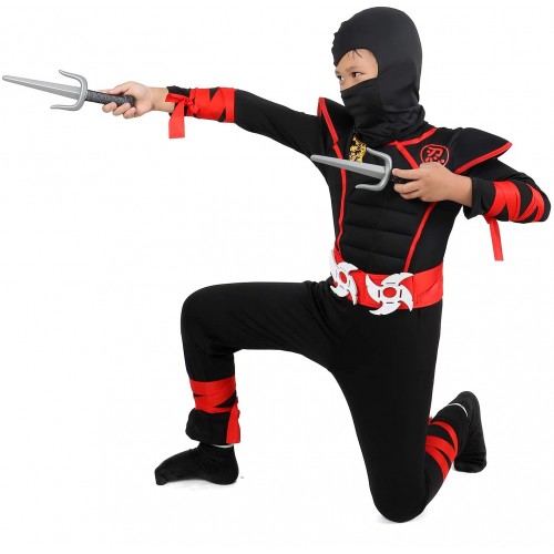 Costume Ninja per bambino, con accessori