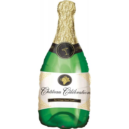 Palloncino Foil Bottiglia di Champagne da 91 cm, per feste