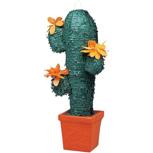 Pignatta a forma di Cactus, accessorio per feste Messicane