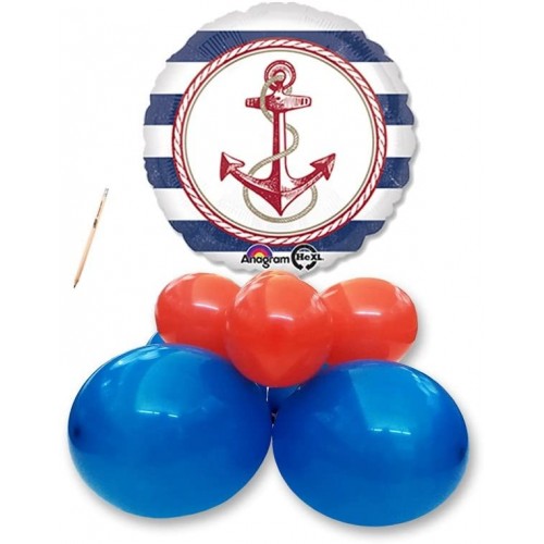 Centrotavola palloncini Nautica - Marino, per feste e party