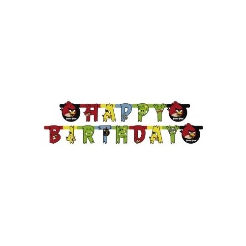 Ghirlanda Angry Birds -Happy Birthday