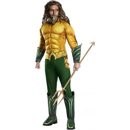 Costume ufficiale Aquaman DC Comics, per adulti