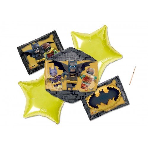 Composizione di palloncini Lego Batman